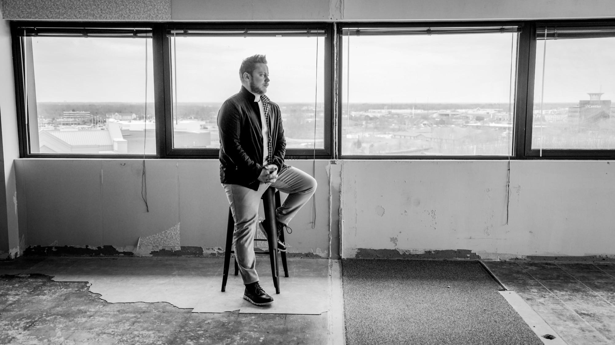 John Mathewson — looking out over Northwest Indiana